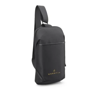 Smartix Premium Urban Nomad Sling Bag - Black